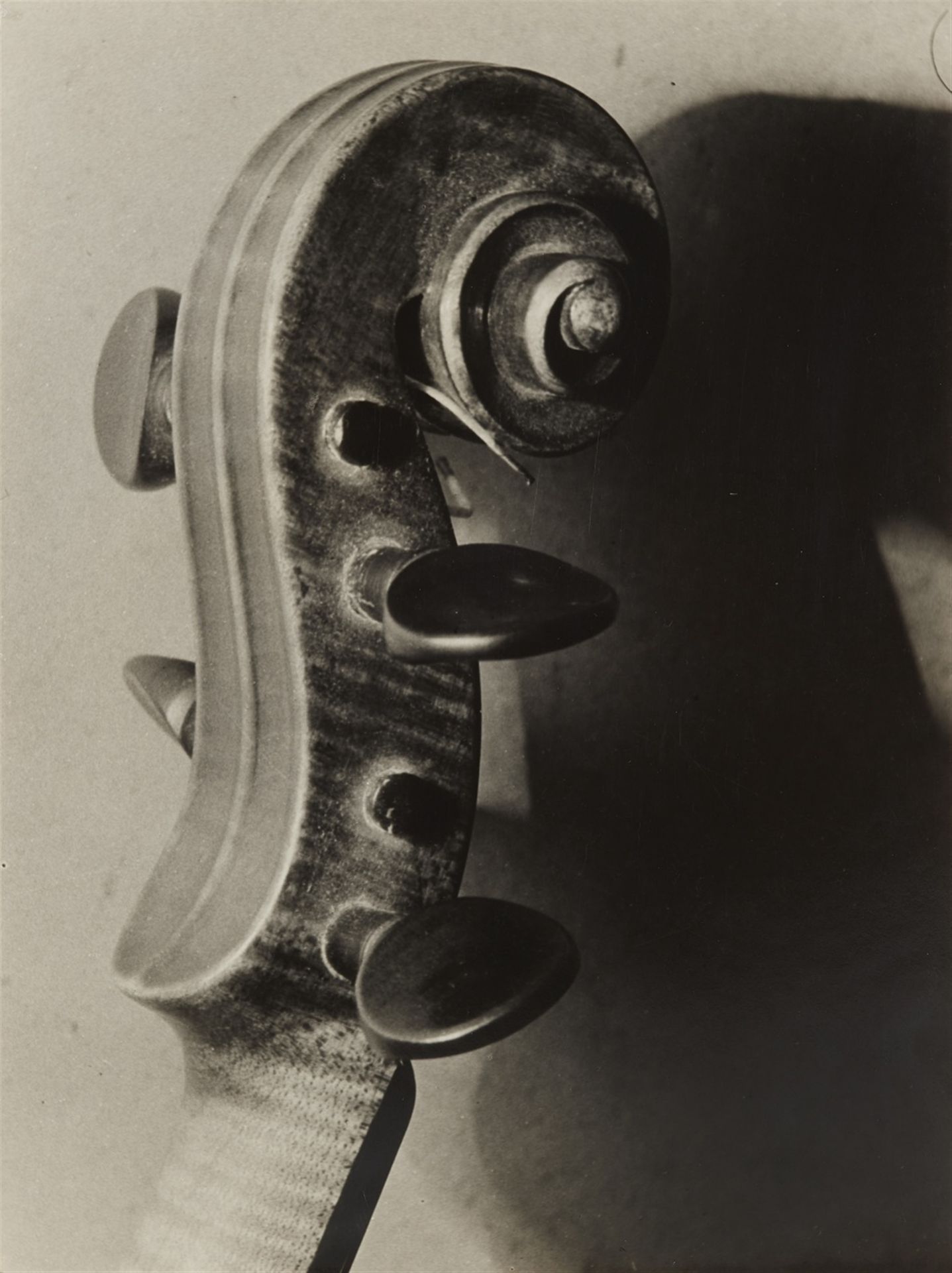 Ladislav Foltyn (Ladislaus Fuszmann)<BR>Untitled (Scroll of a violin)