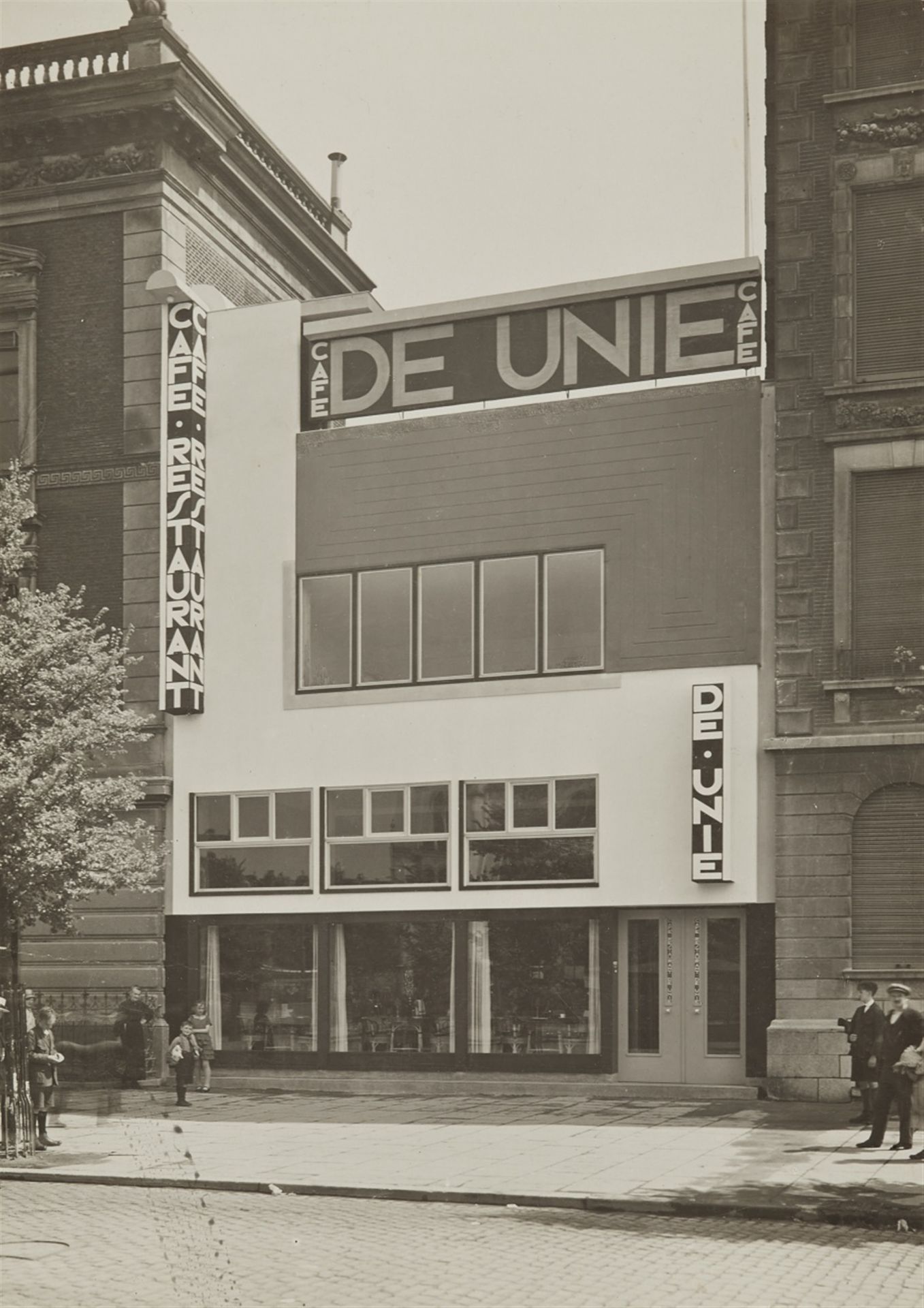 Evert Marinus von Ojen<BR>Café De Unie, Rotterdam