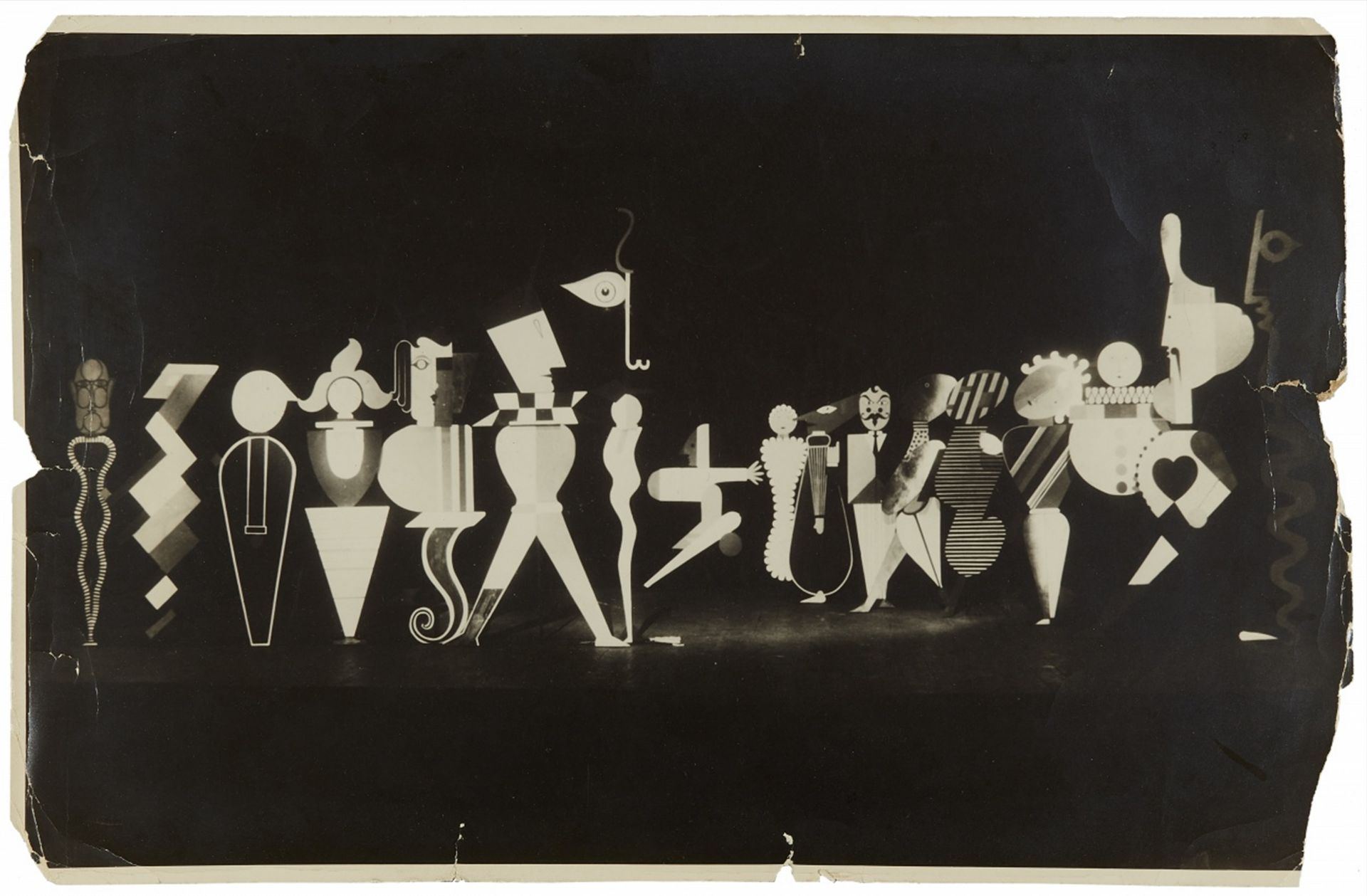 Xanti (Alexander) Schawinsky, Das Figurale Kabinett (Bauhaus-Theater) (N)