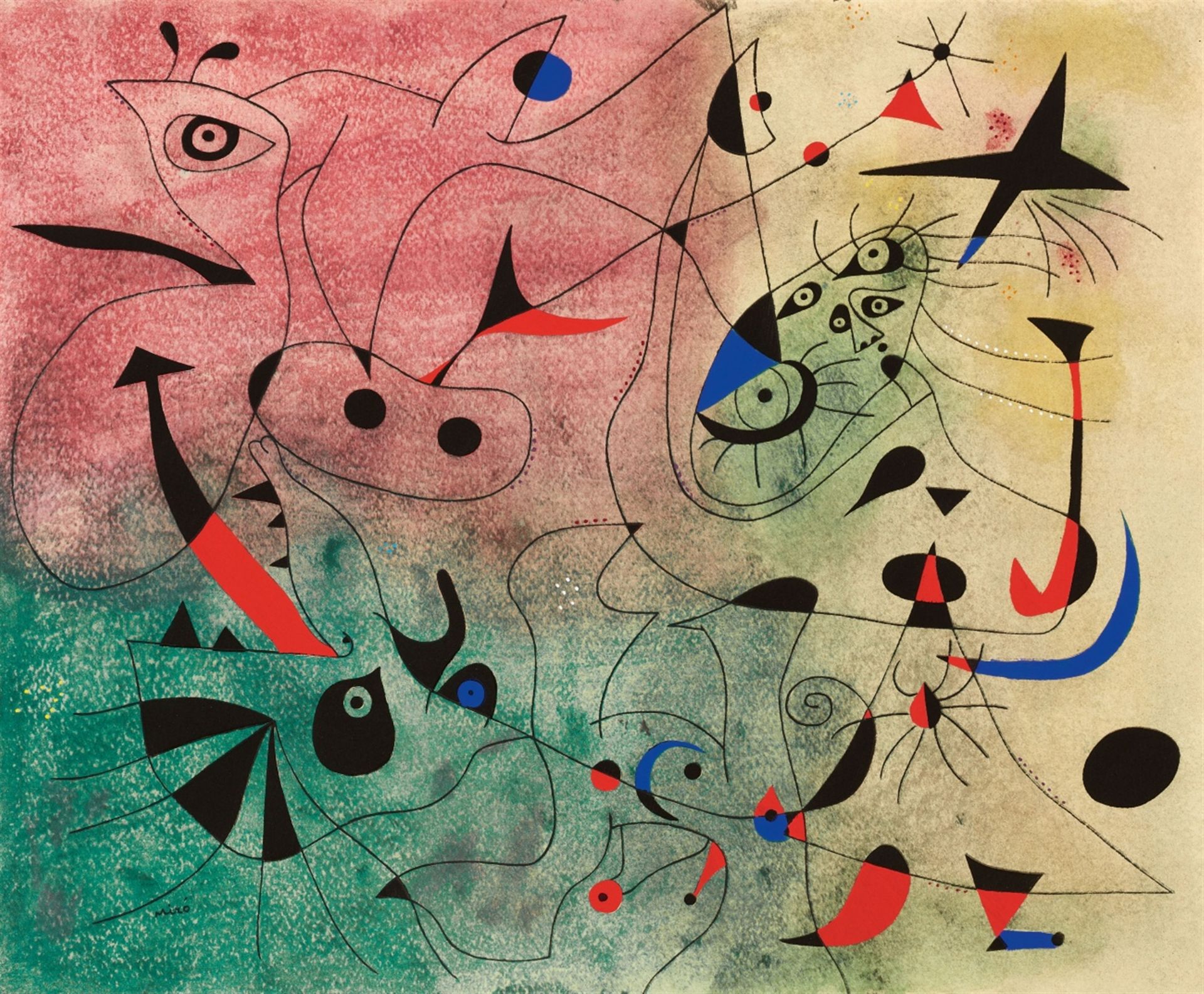 Joan Miró<BR>Constellations - Image 2 of 4