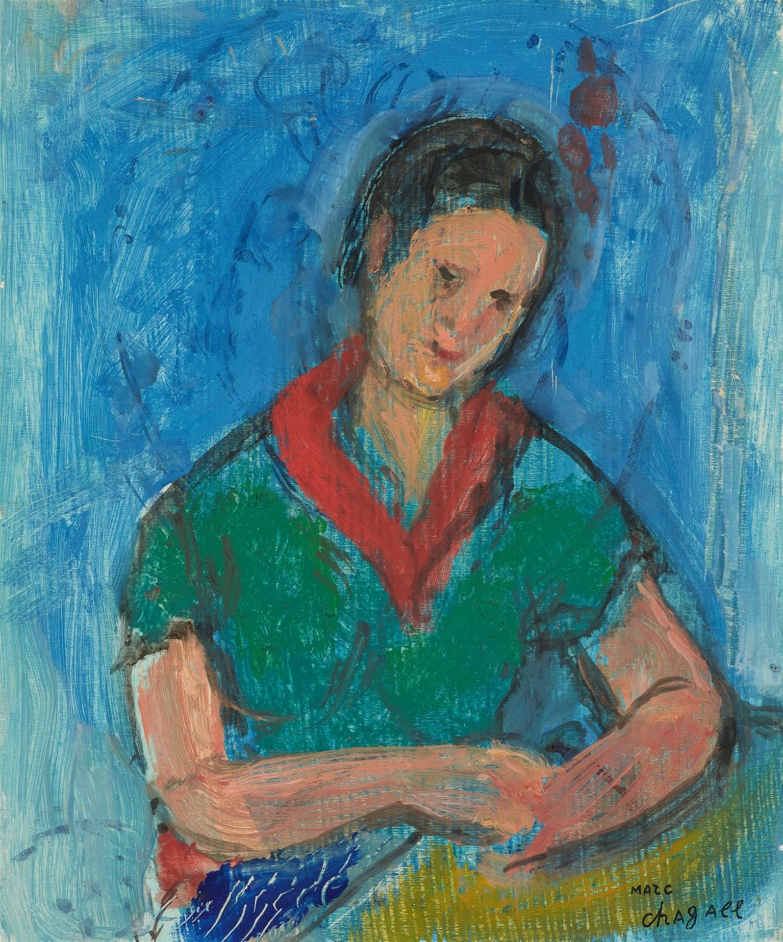 Marc Chagall<BR>Portrait de Vava