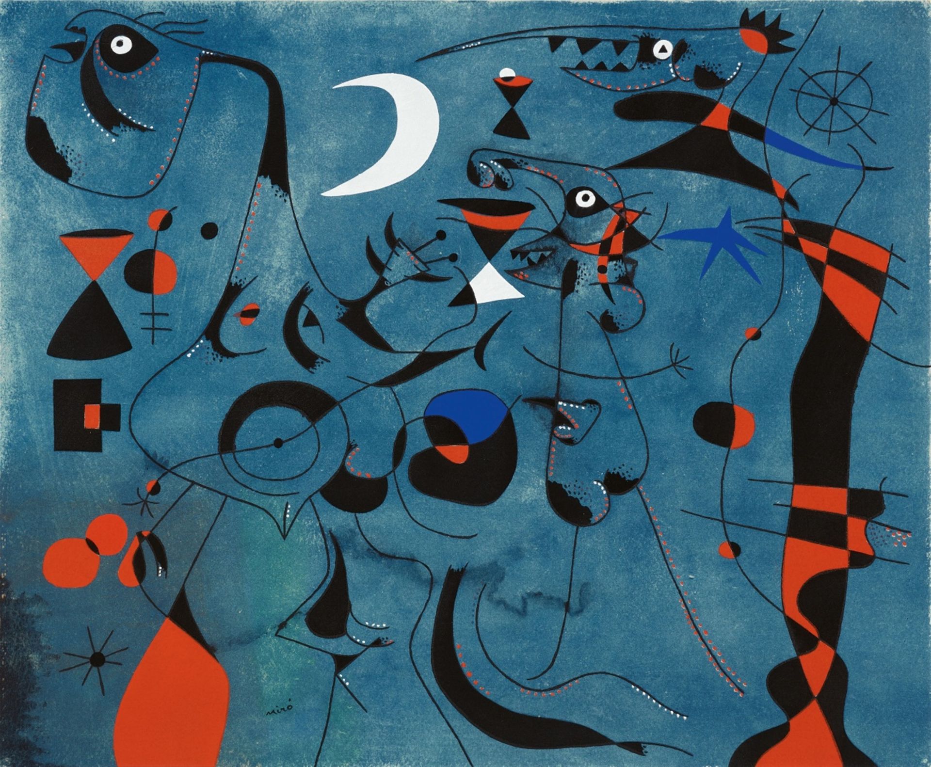 Joan Miró<BR>Constellations - Image 4 of 4