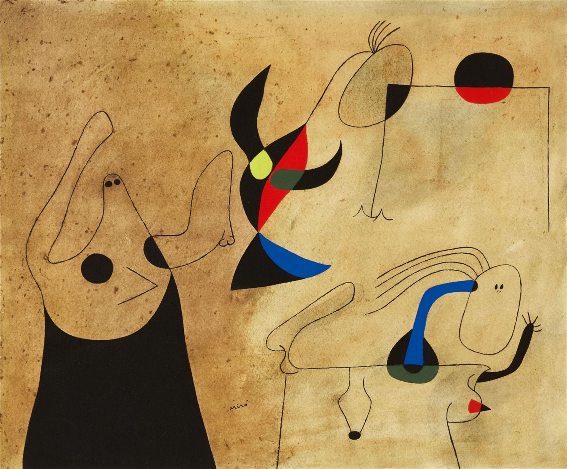 Joan Miró<BR>Constellations - Image 3 of 4