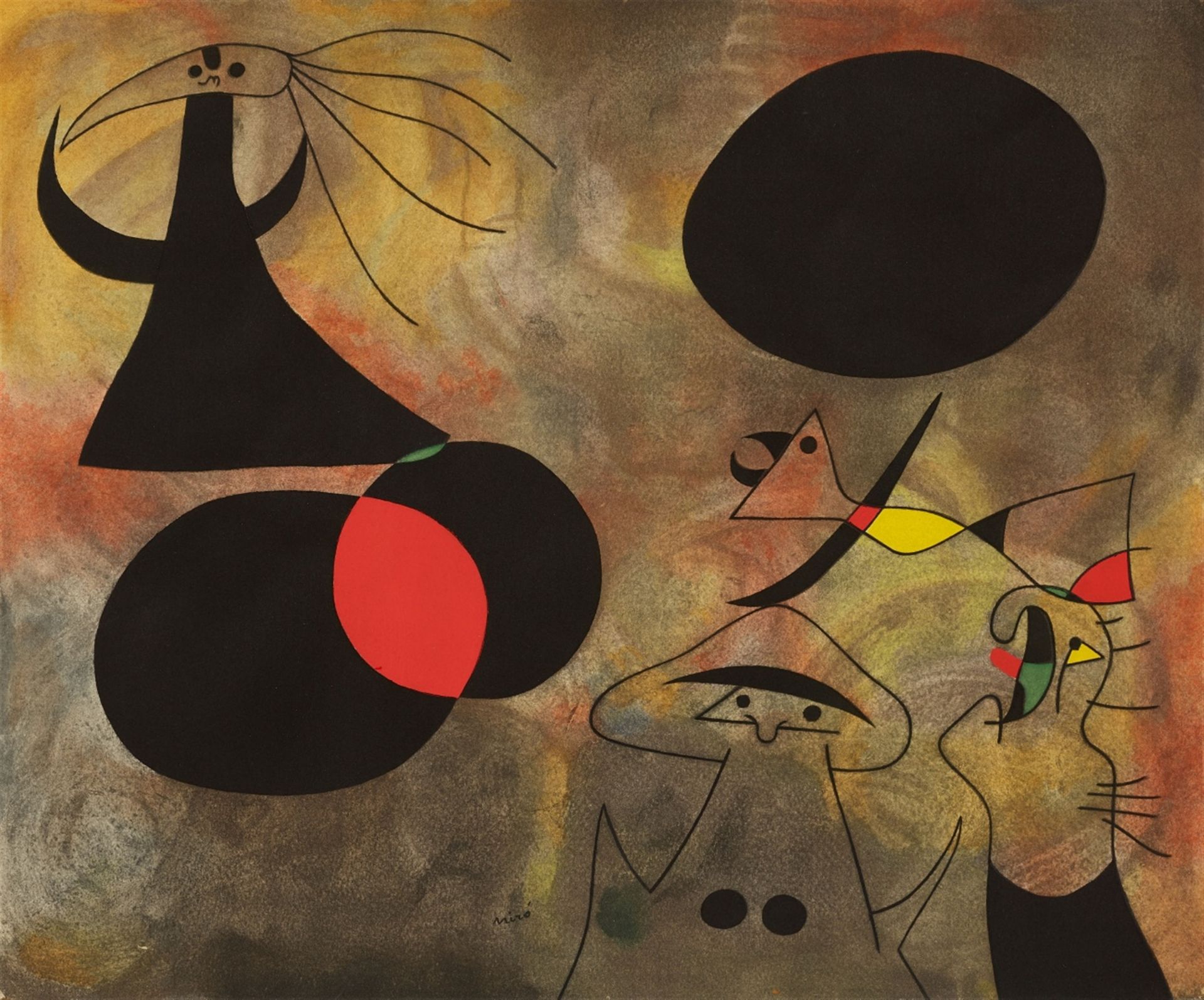 Joan Miró<BR>Constellations