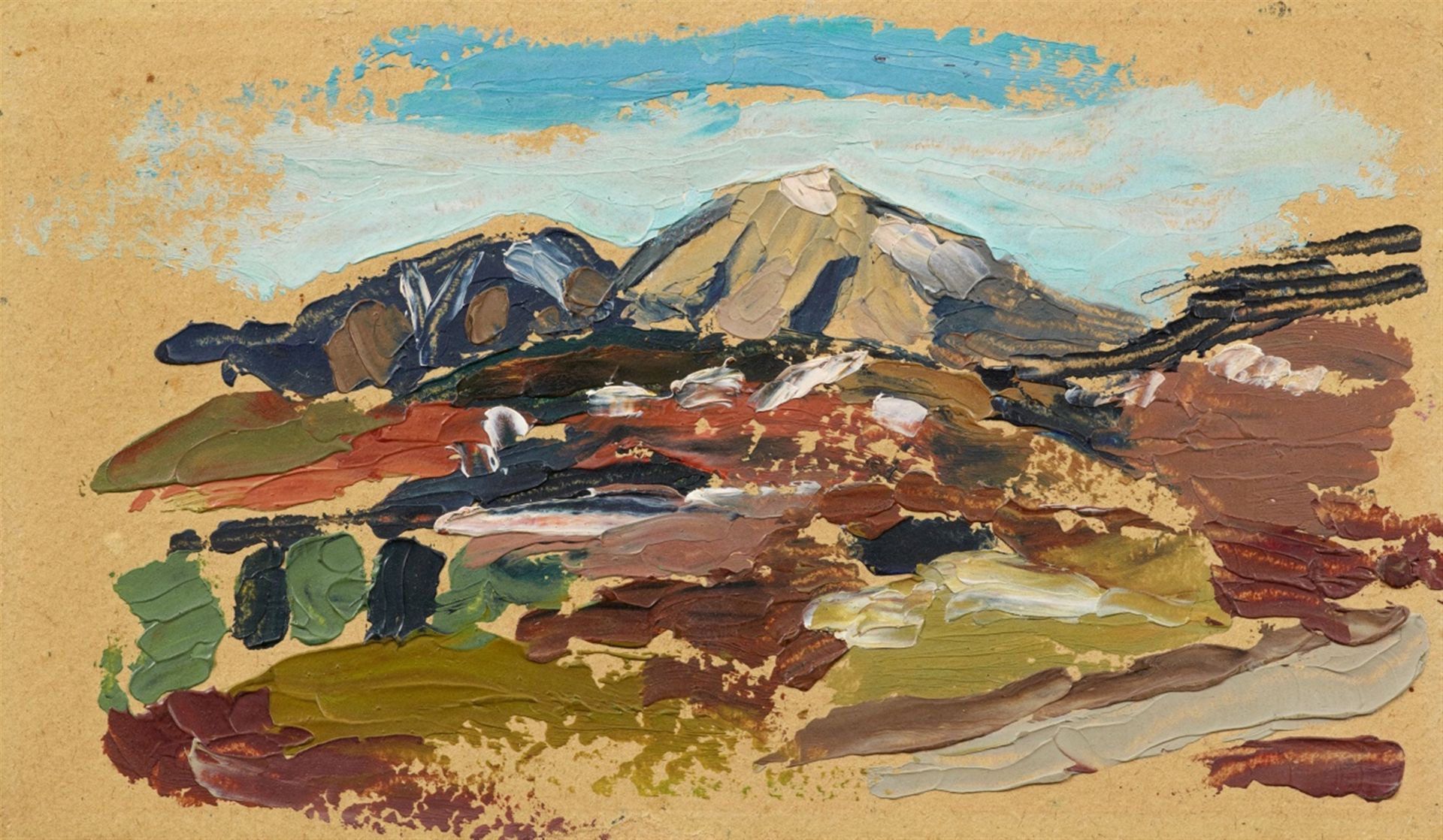 Gabriele Münter<BR>Landschaft