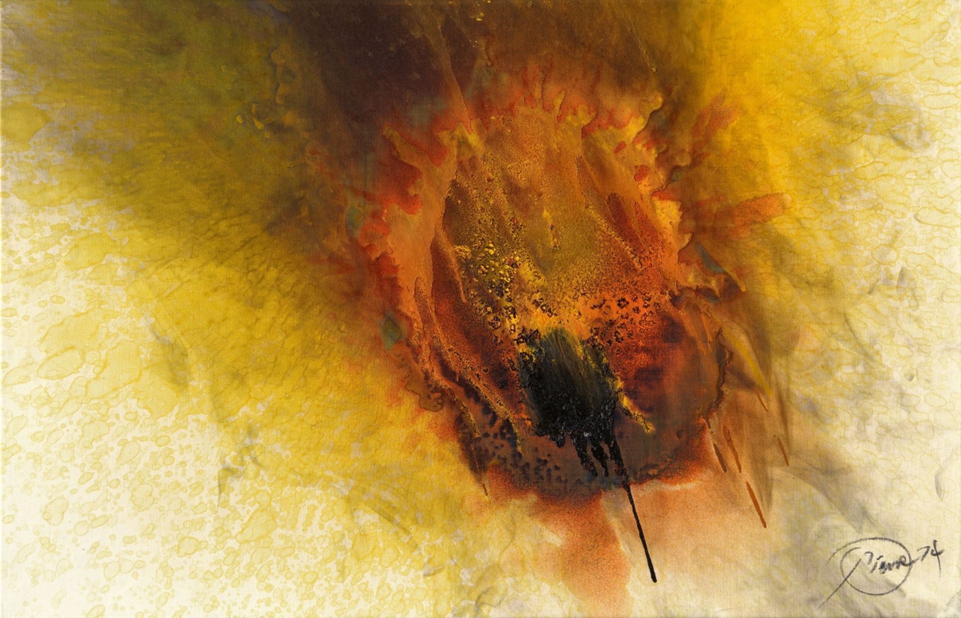 Otto Piene<BR>Untitled