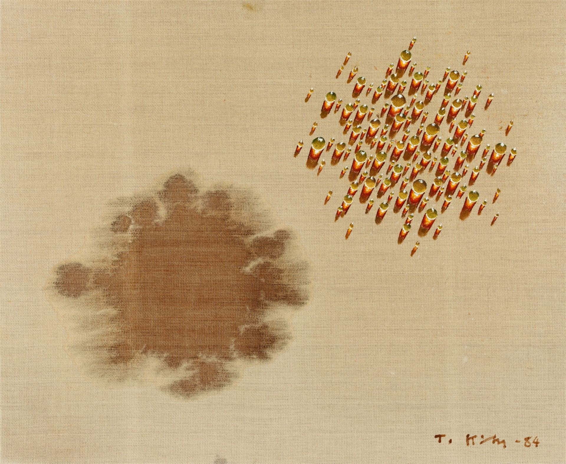 TSCHANG-YEUL KIM<BR>Ohne Titel