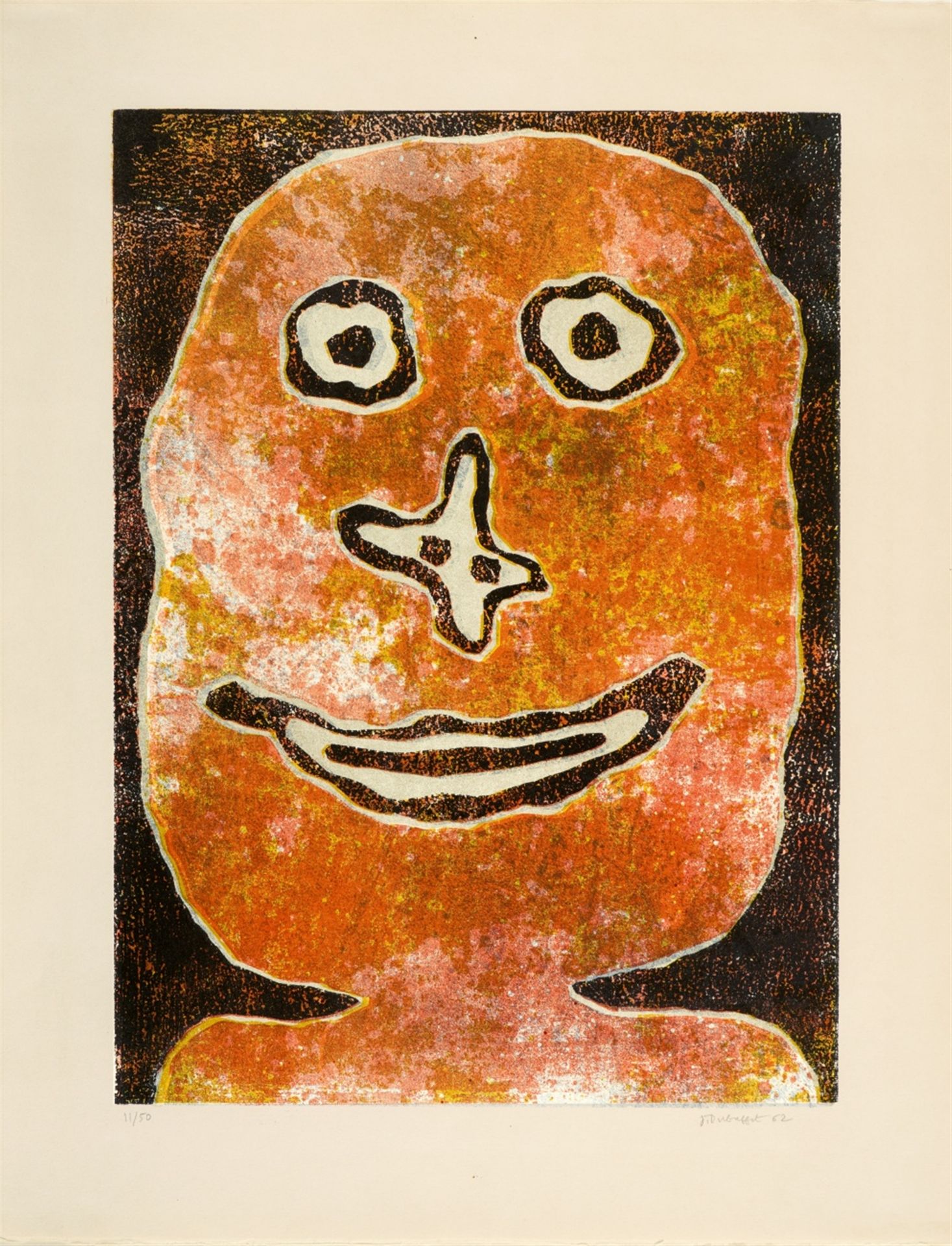 JEAN DUBUFFET<BR>Sourire