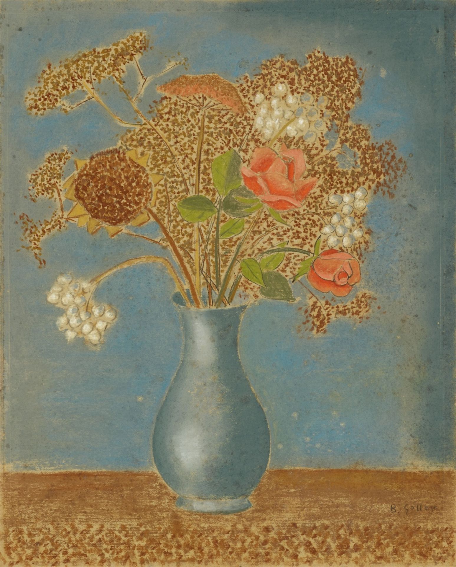 Bruno GollerBlumenstrauß in Vase