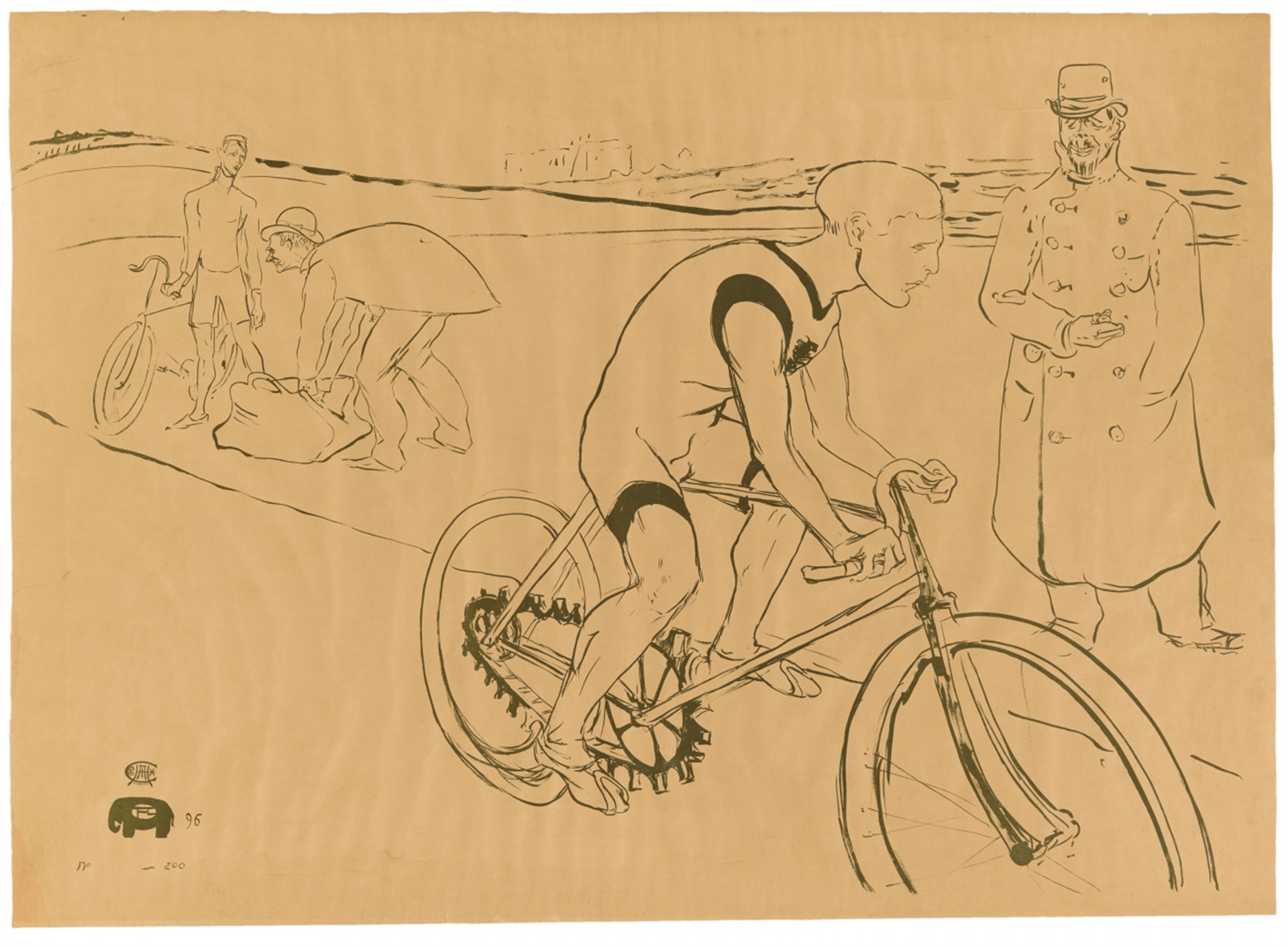 Henri de Toulouse-Lautrec<BR>Cycle Michael