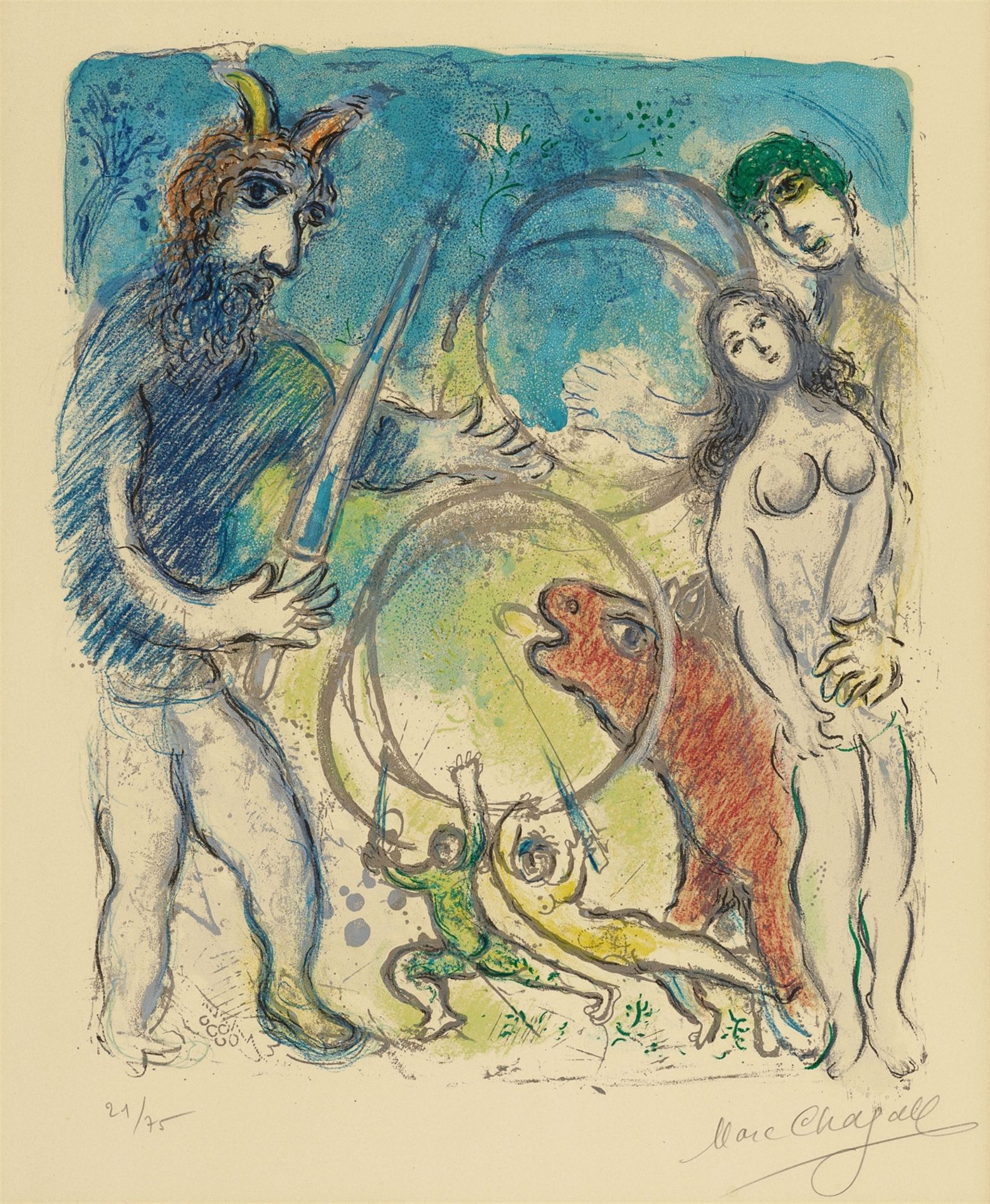 Marc Chagall<BR>A la femme, qu' est-il resté?