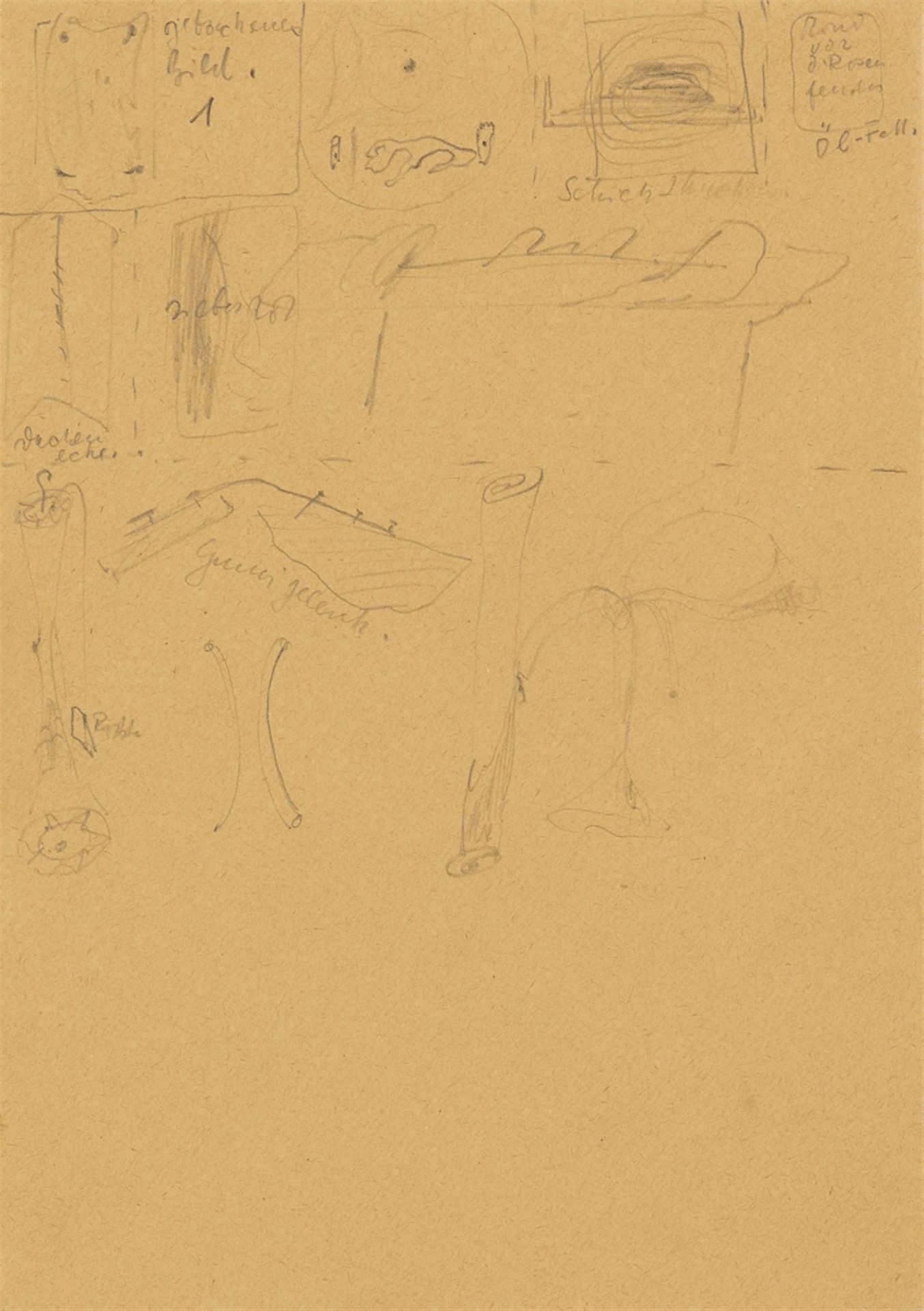 Joseph Beuys, Objektliste (R)