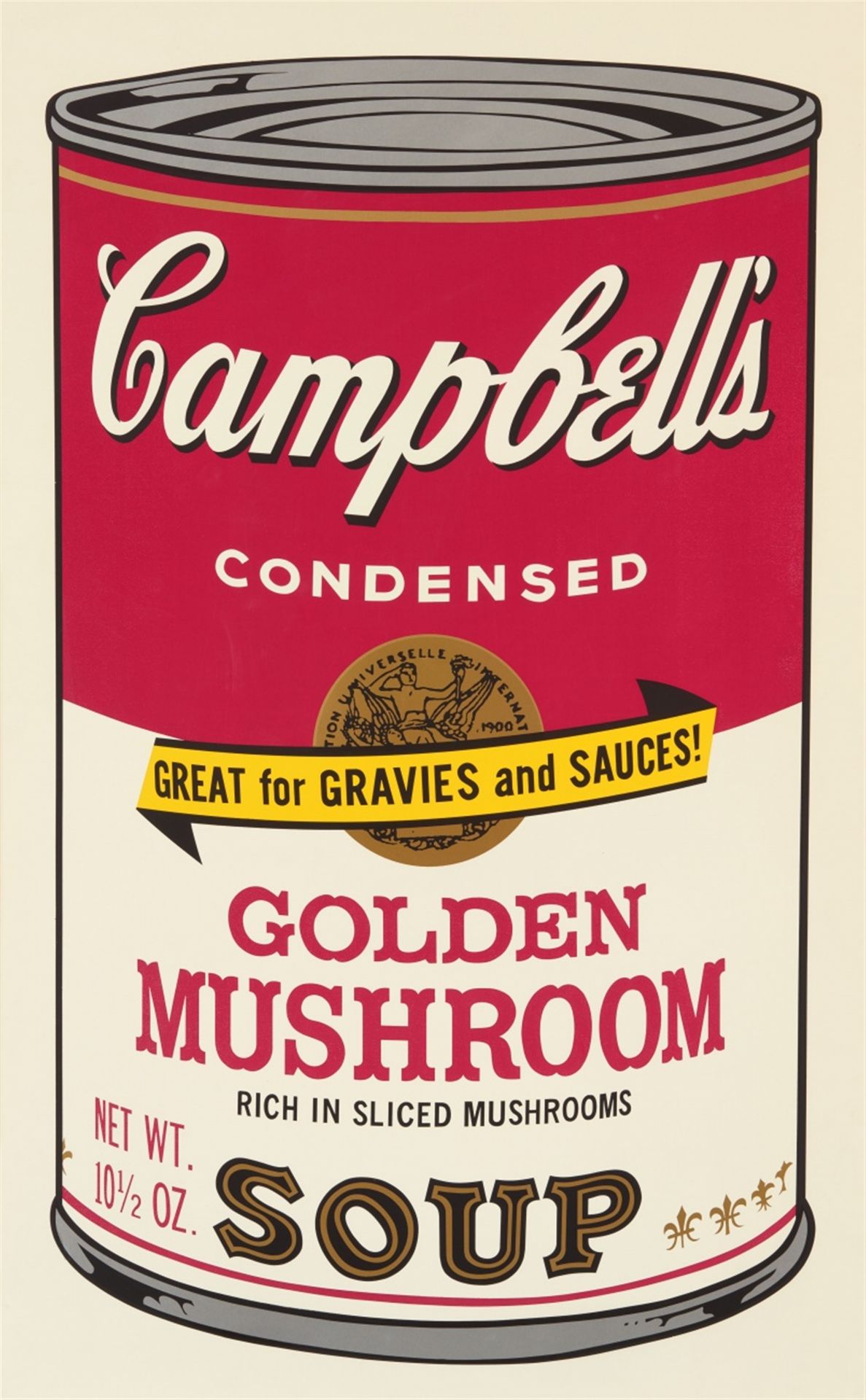 Andy Warhol<BR>Campbell's Soup II (Golden Mushroom)
