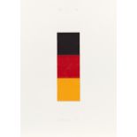 Gerhard Richter, Schwarz, Rot, Gold I (N)