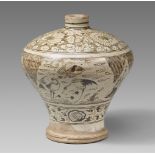 Meiping-Vase. Cizhou. Yuan-/frühe Ming-Zeit, 14./15. Jh.