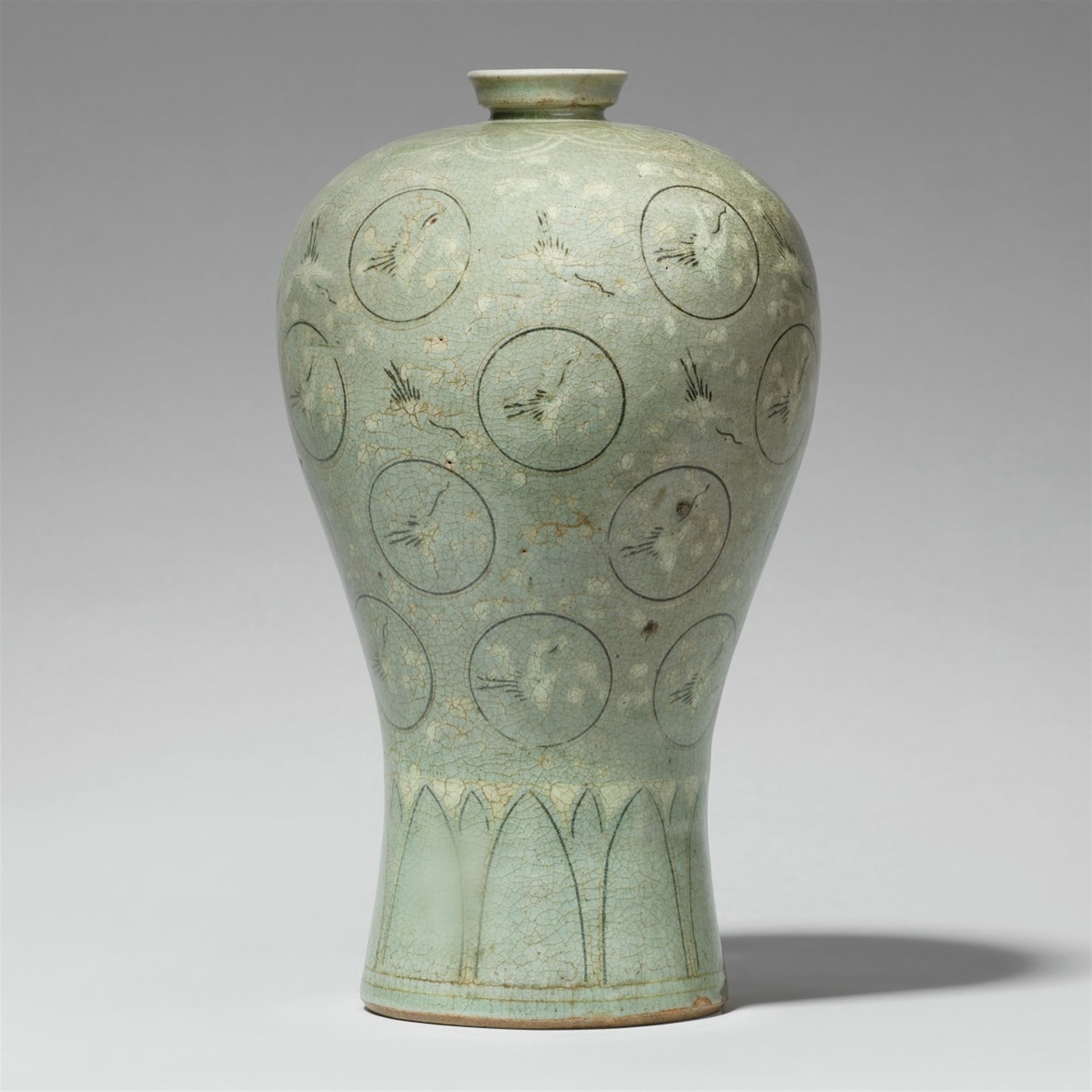 Seladon maebyeong-Vase im Joseon-Stil. Korea