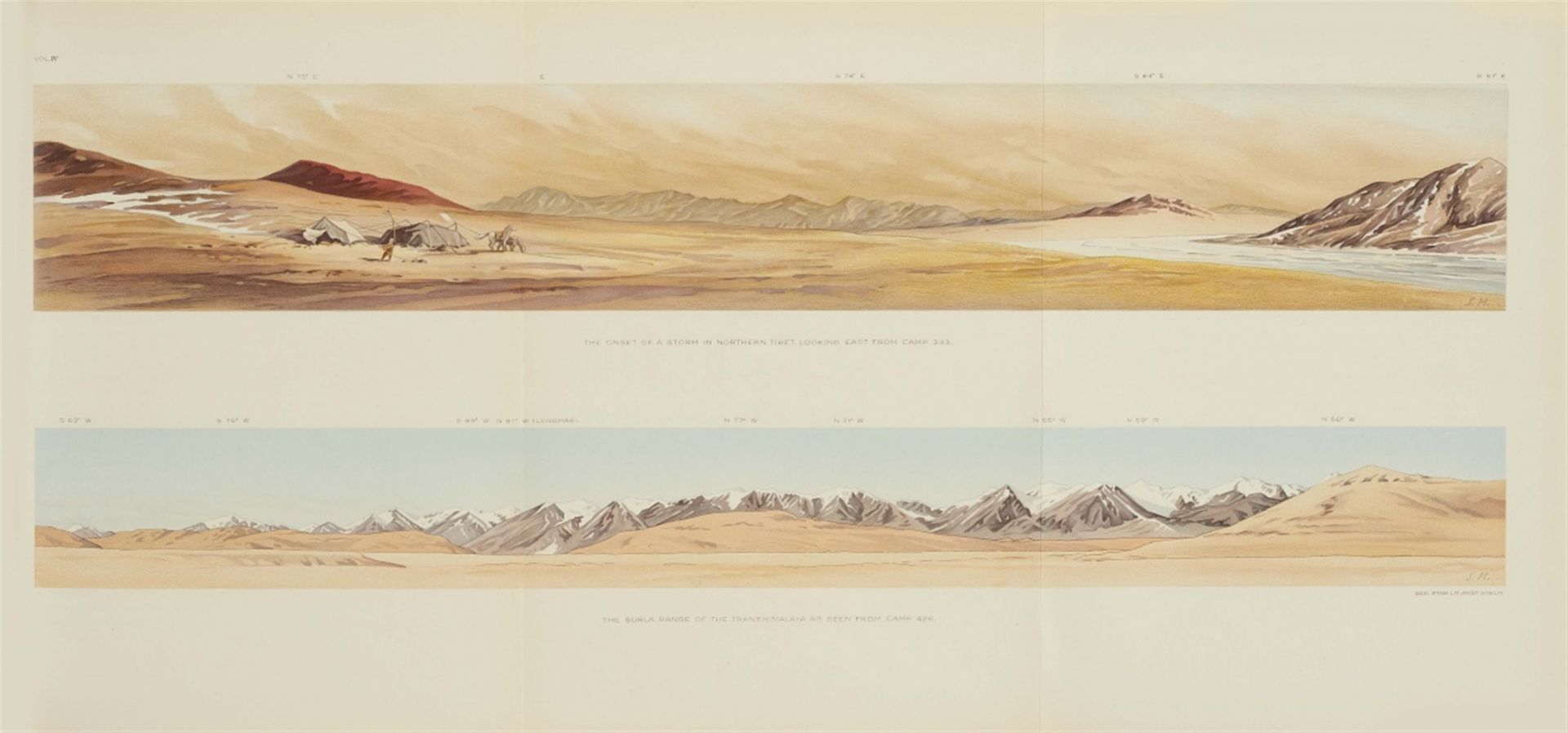 Sven Anders Hedin, Southern Tibet. Discoveries in former times compared with my own researches in 19 - Bild 5 aus 5