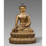 Buddha Ratnasambhava. Bronze. Tibet. 18. Jh.