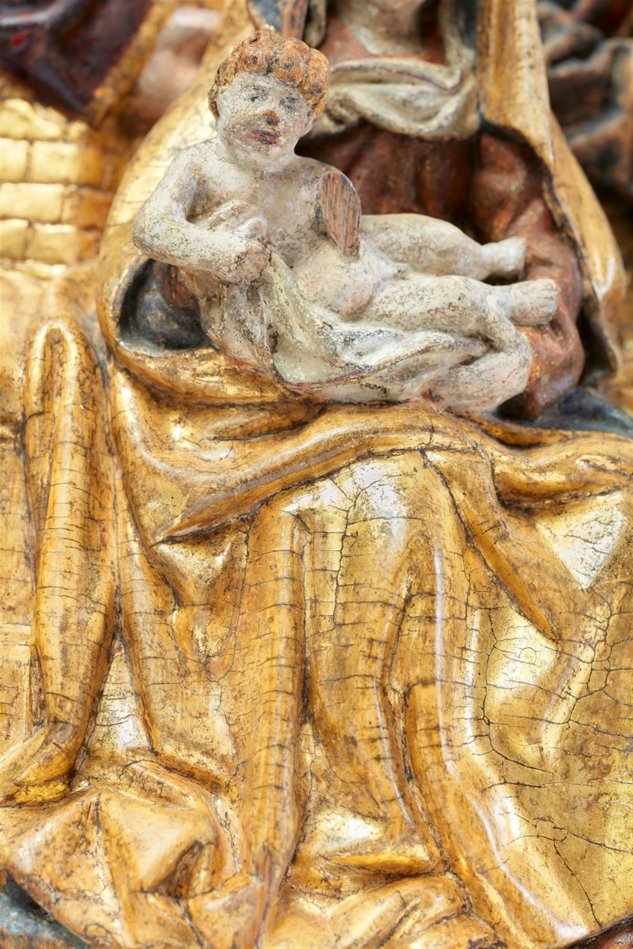 A carved wood relief with the adoration of the Magi, circle of Jan Bormans - Image 2 of 22