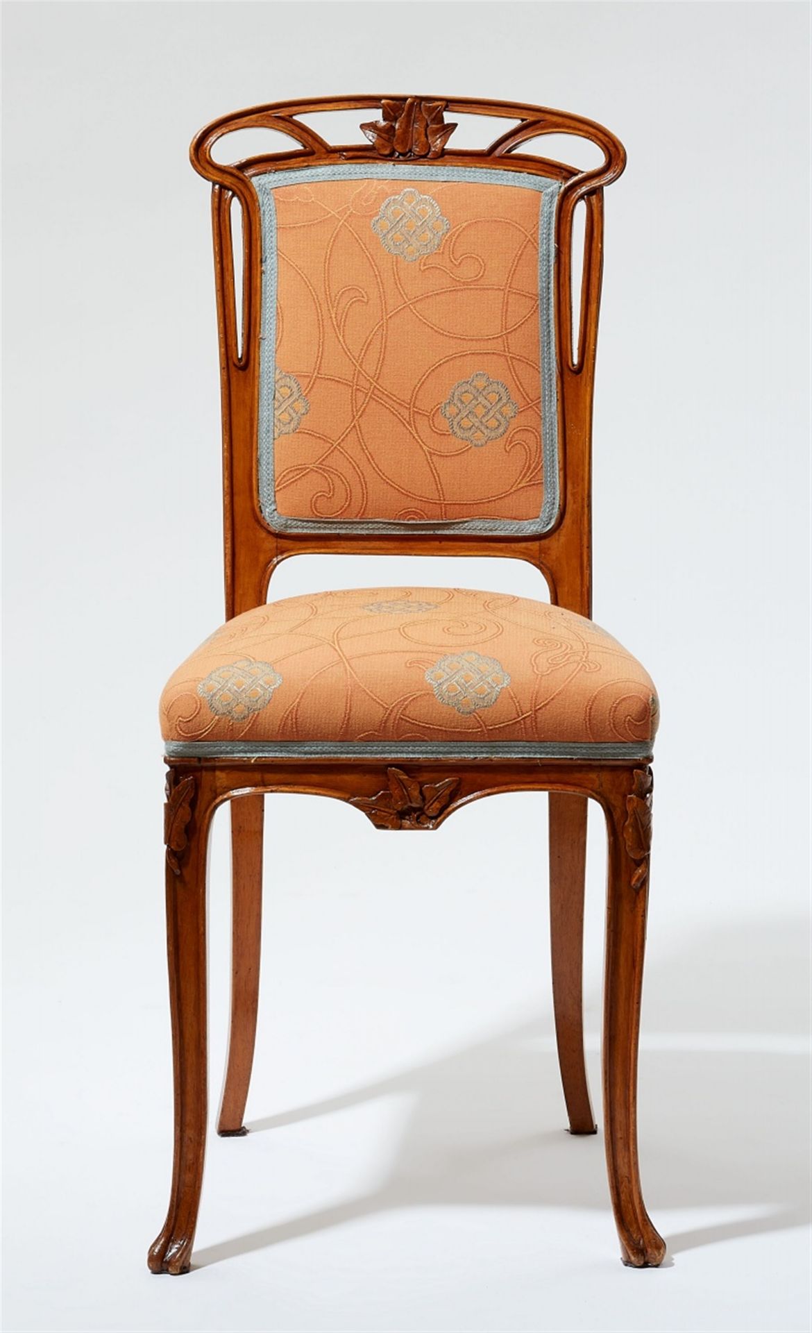 Zwei Armlehnsessel und vier Stühle Art Nouveau - Bild 2 aus 3