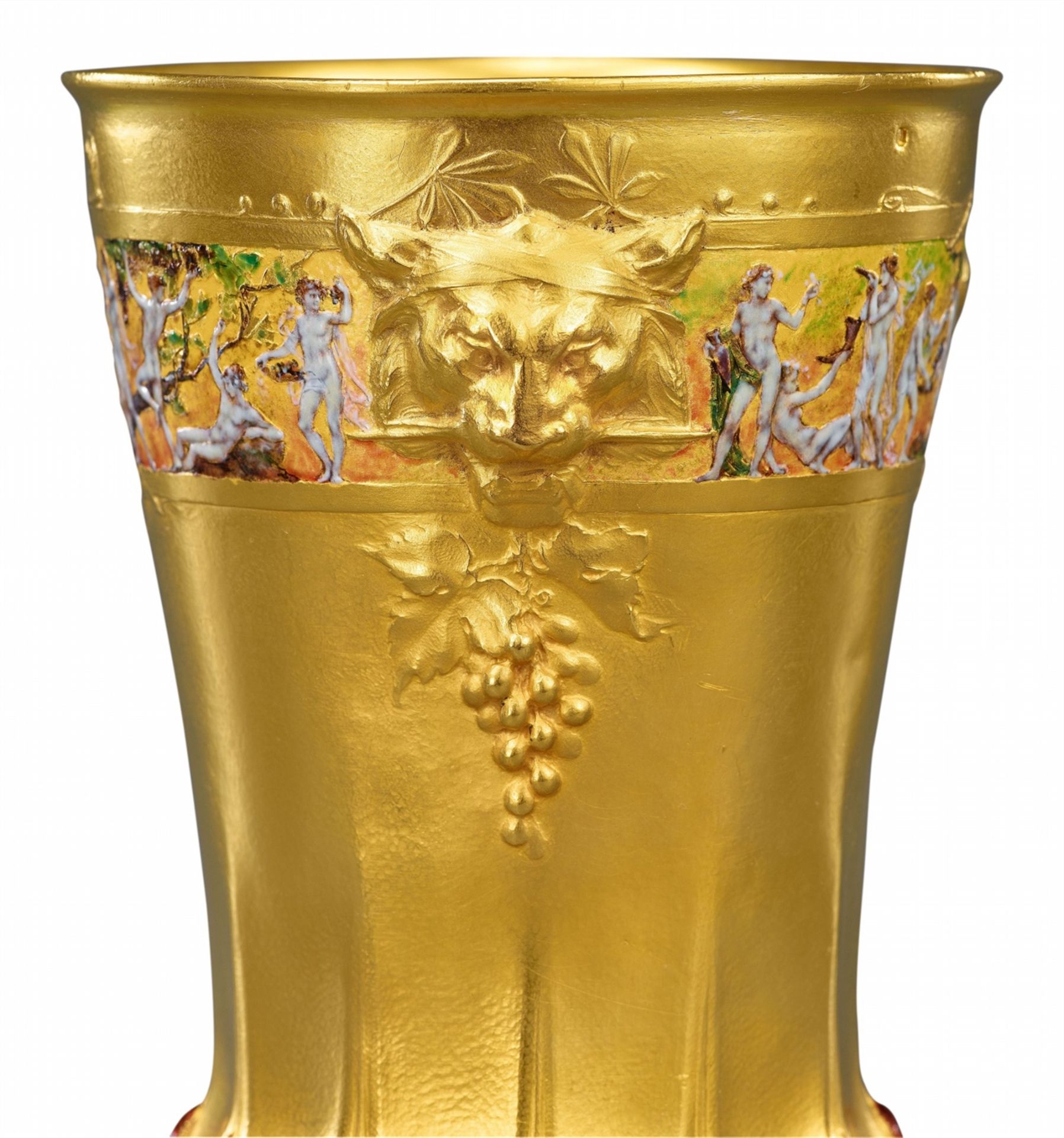 A museum quality gold beaker “Les Vendanges” - Image 5 of 7