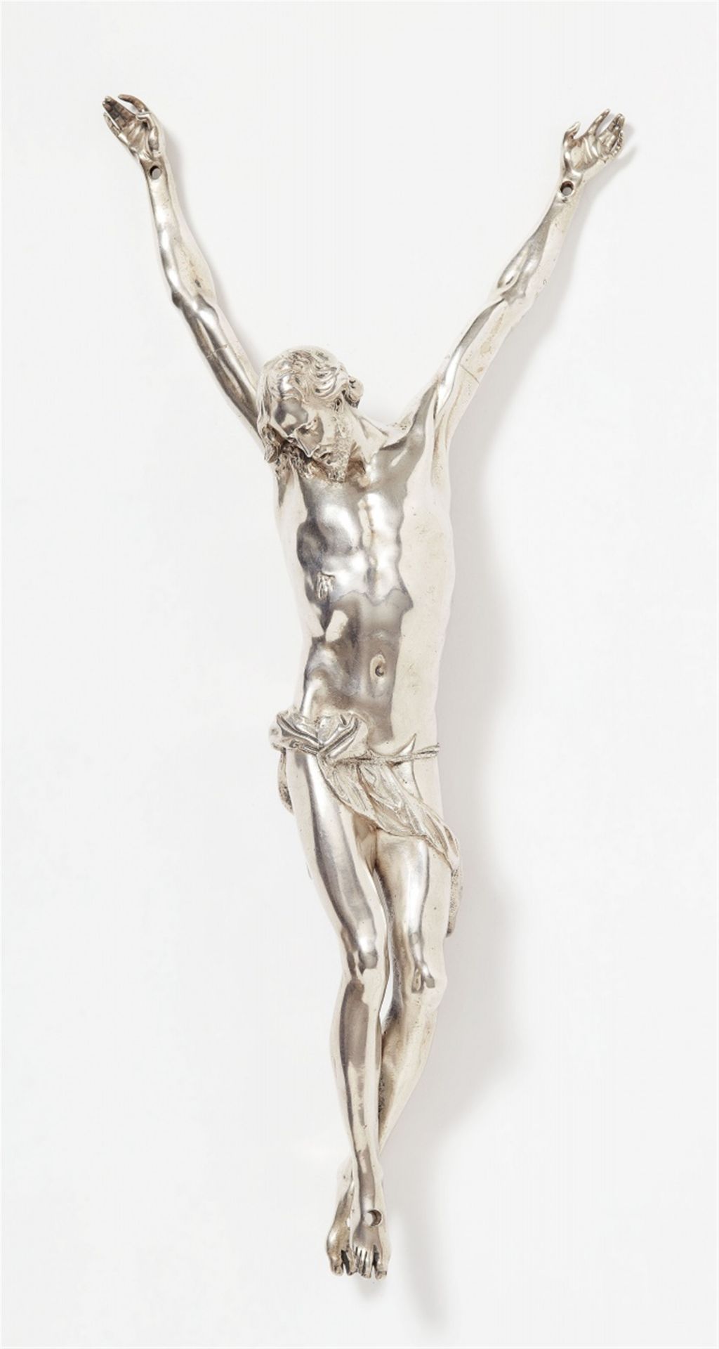 A 17th century Italian silver Corpus Christi