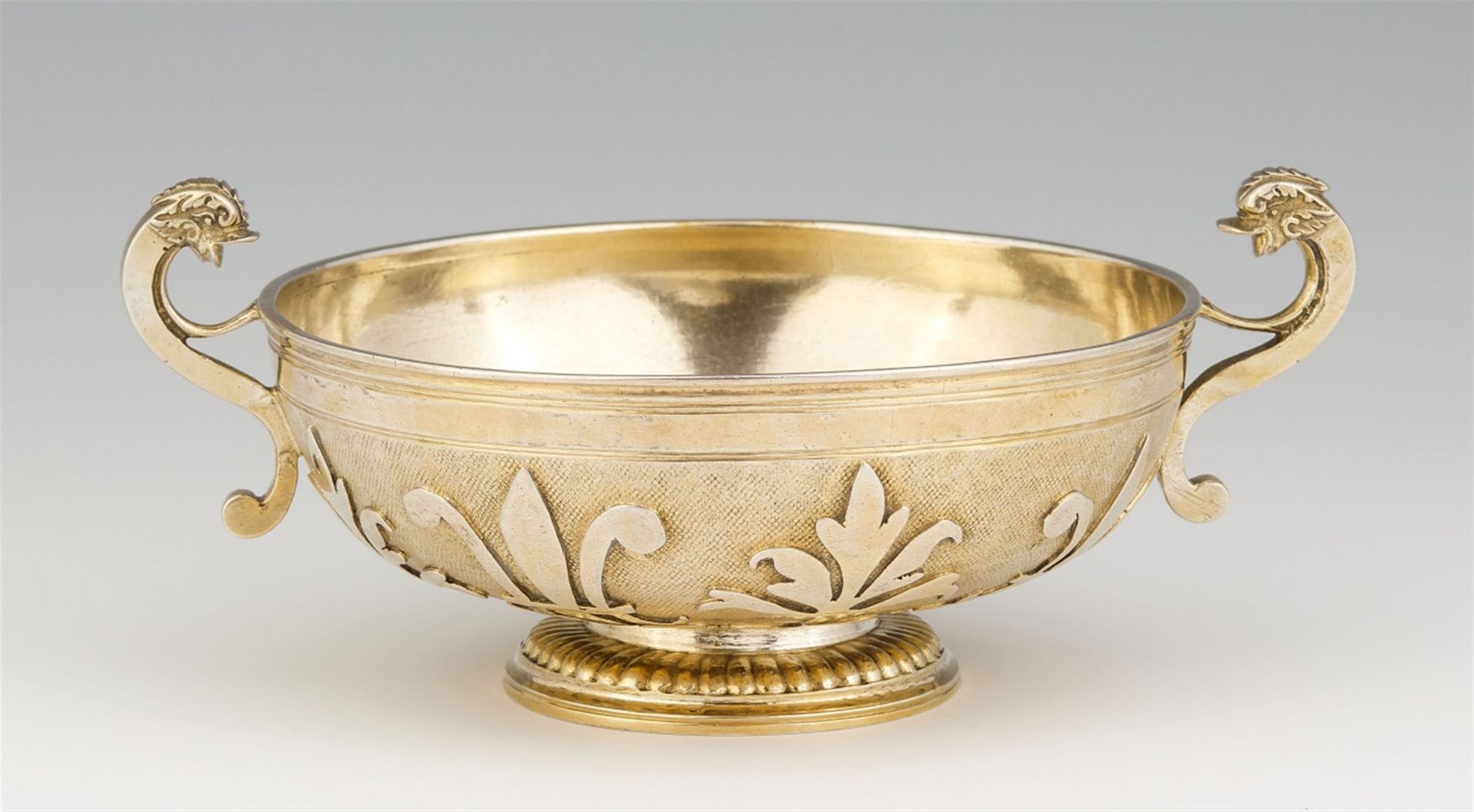 A Strasbourg silver gilt wedding cup