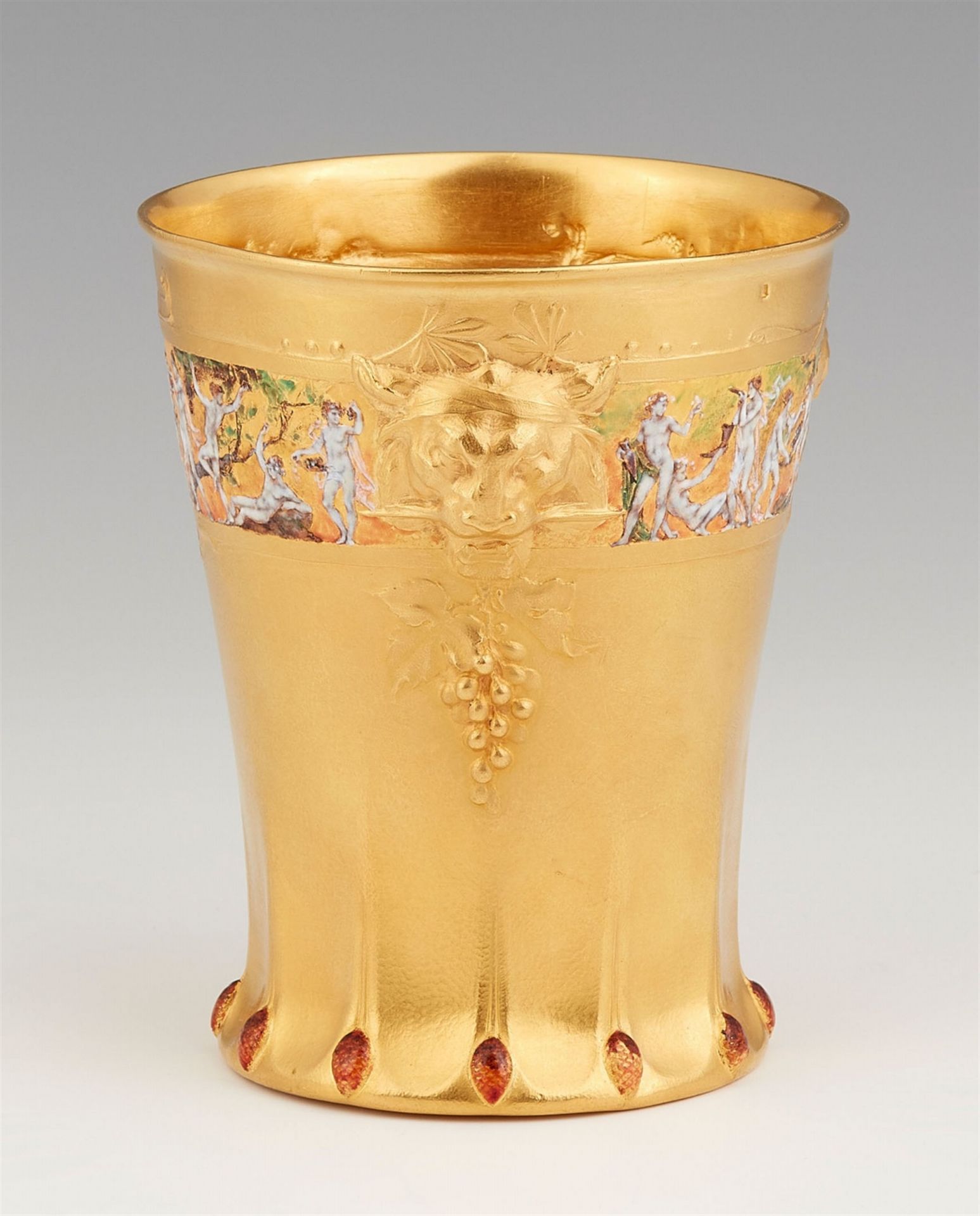 A museum quality gold beaker “Les Vendanges” - Image 6 of 7