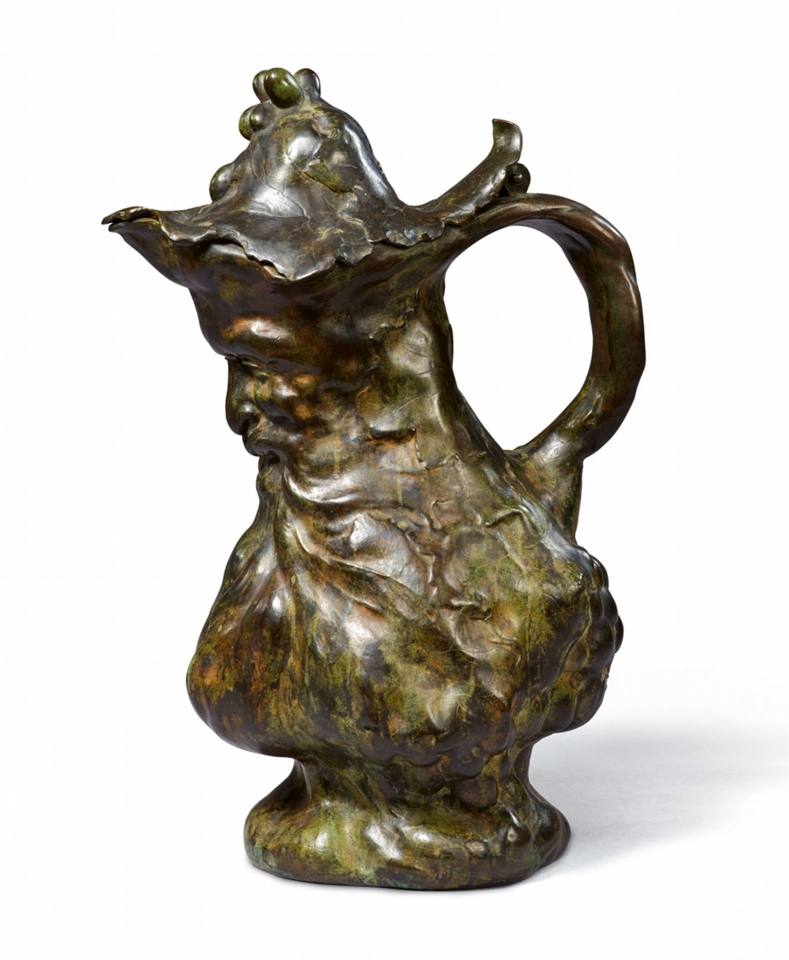 A bronze jug by Philippe Wolfers, “Le vin” - Image 4 of 4