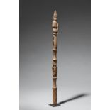 BENIN RATTLE STAFF