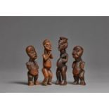 FOUR CAMEROON FIGURES