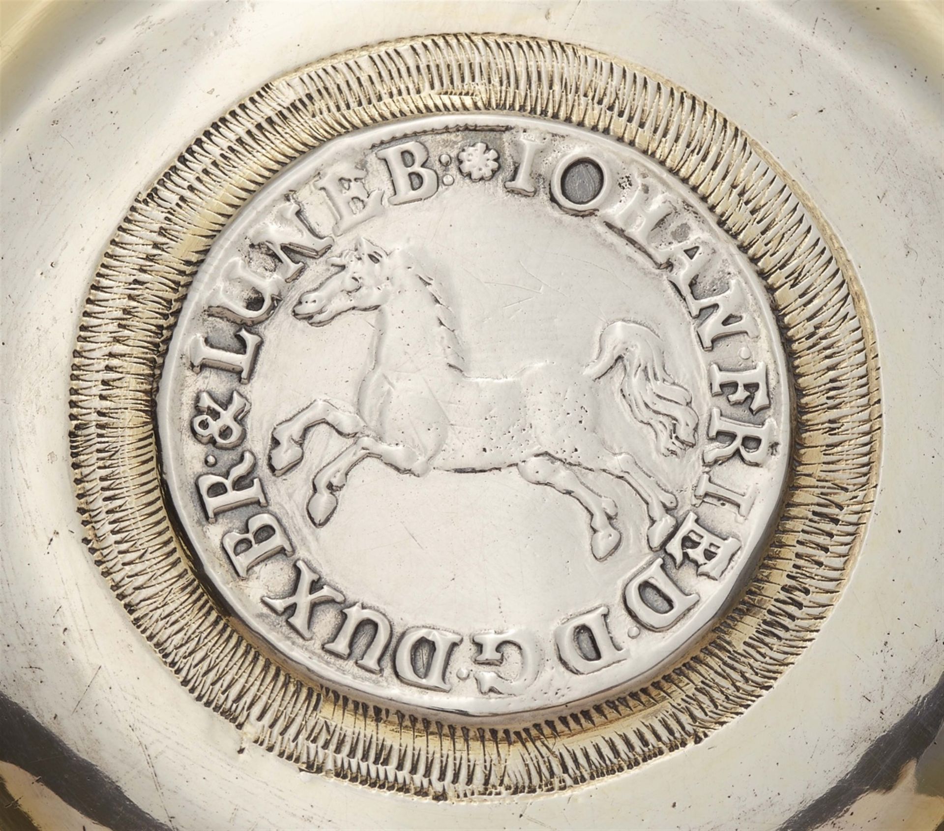 A Königsberg coin set silver tankard - Image 4 of 4