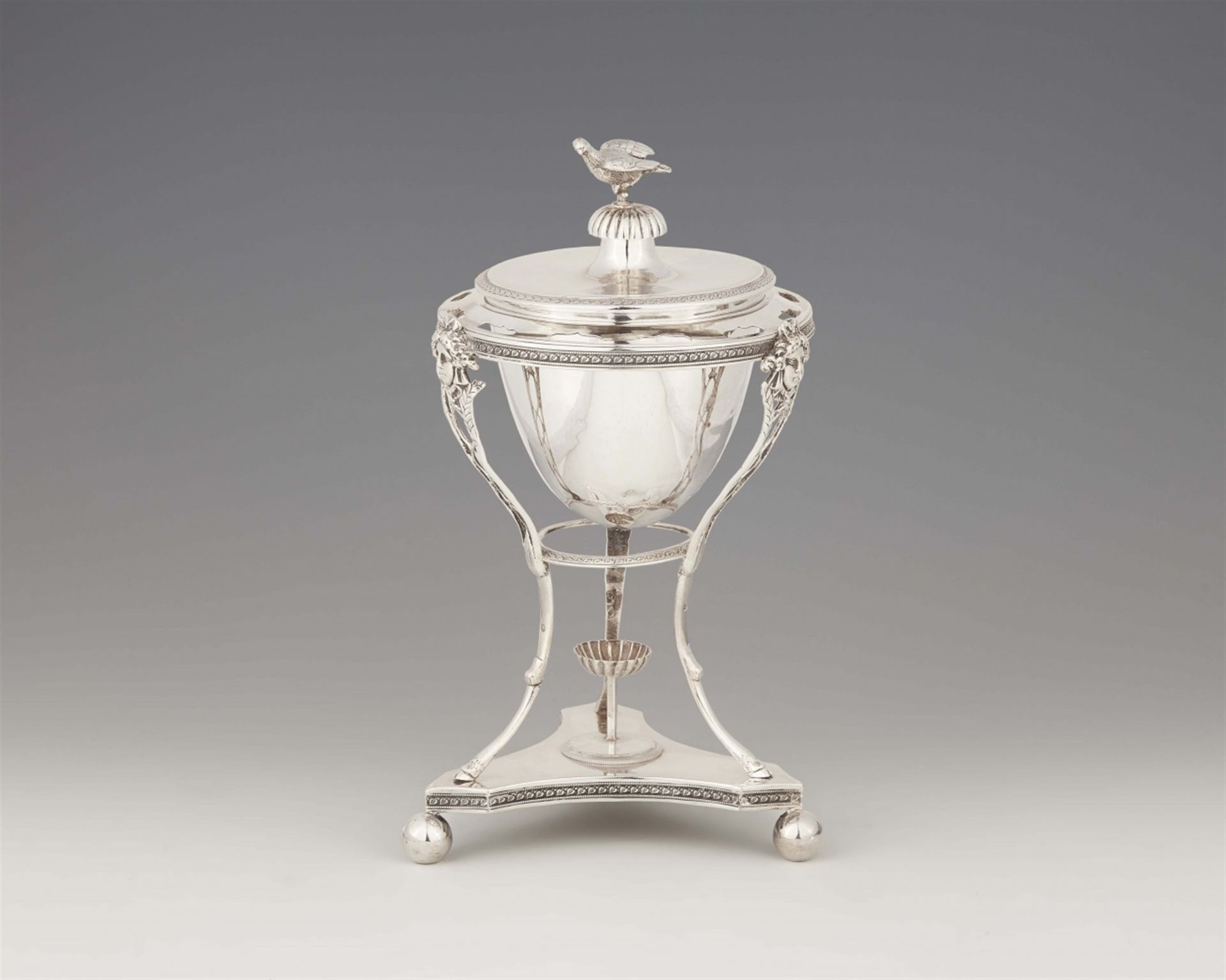 A Parisian silver sugar bowl