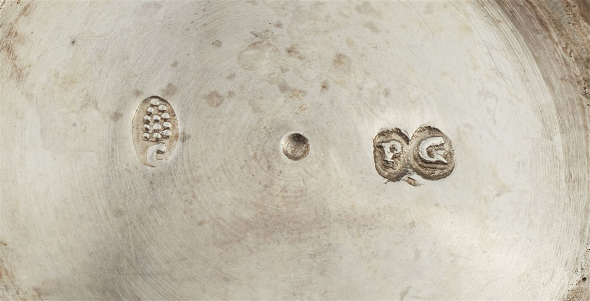 A parcel gilt Augsburg silver beaker - Image 2 of 2
