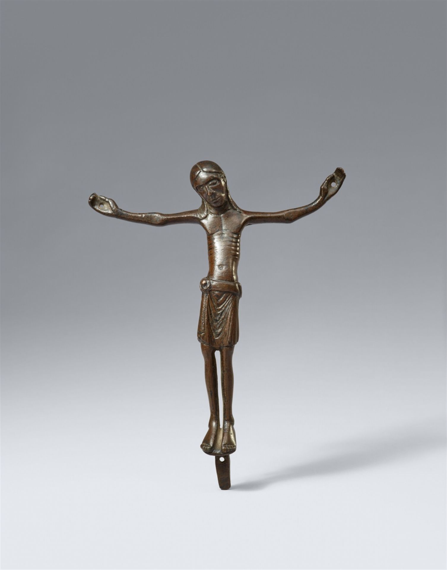 A late 12th century German bronze Corpus Christi