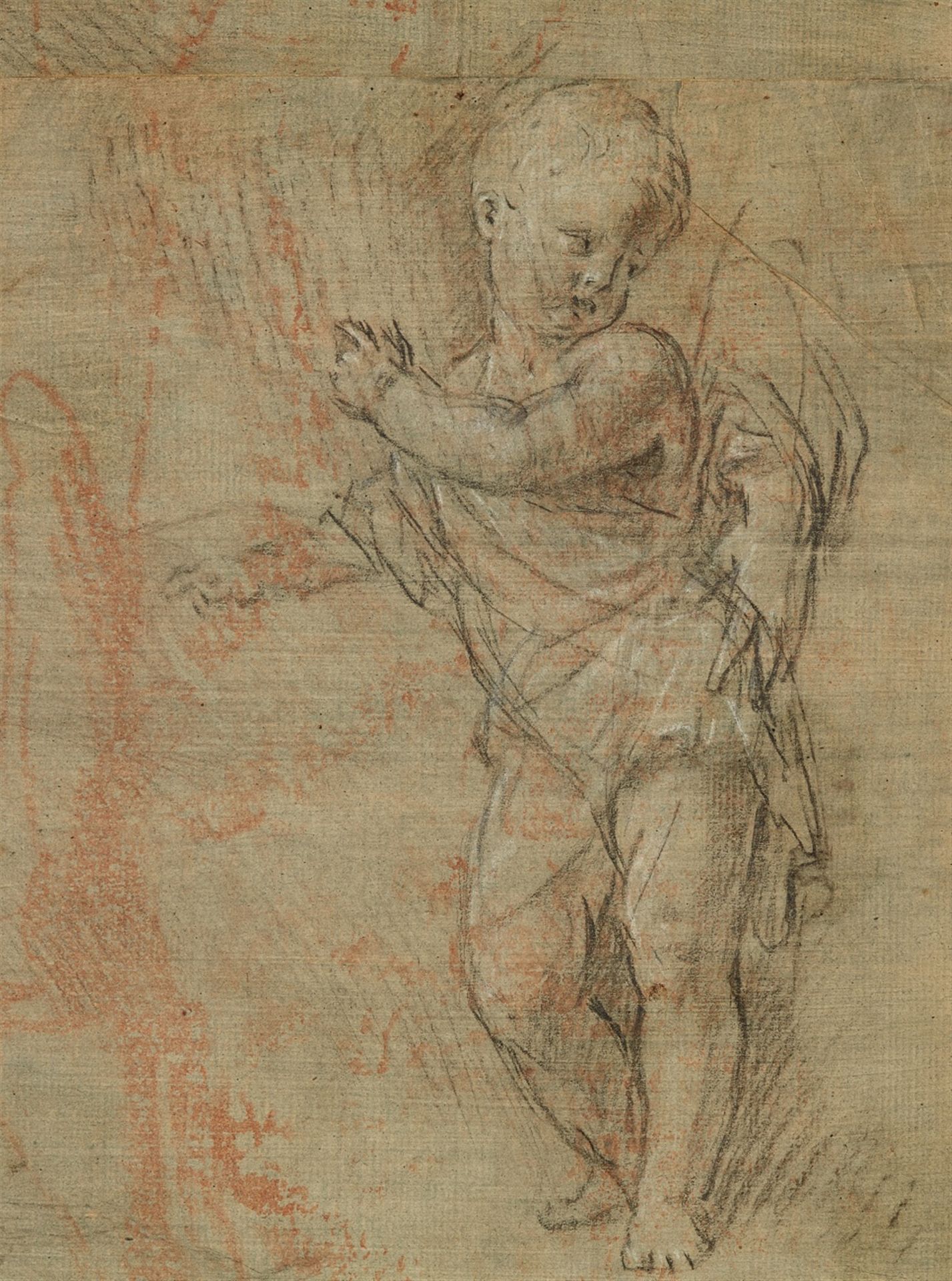 Bologneser Meister des 17. Jahrhunderts, Stehender Putto