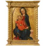Umbrischer Meister des 15. Jahrhunderts, Madonna mit Kind