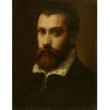 Florentinischer Meister um 1600, Bildnis eines jungen Mannes mit Bart