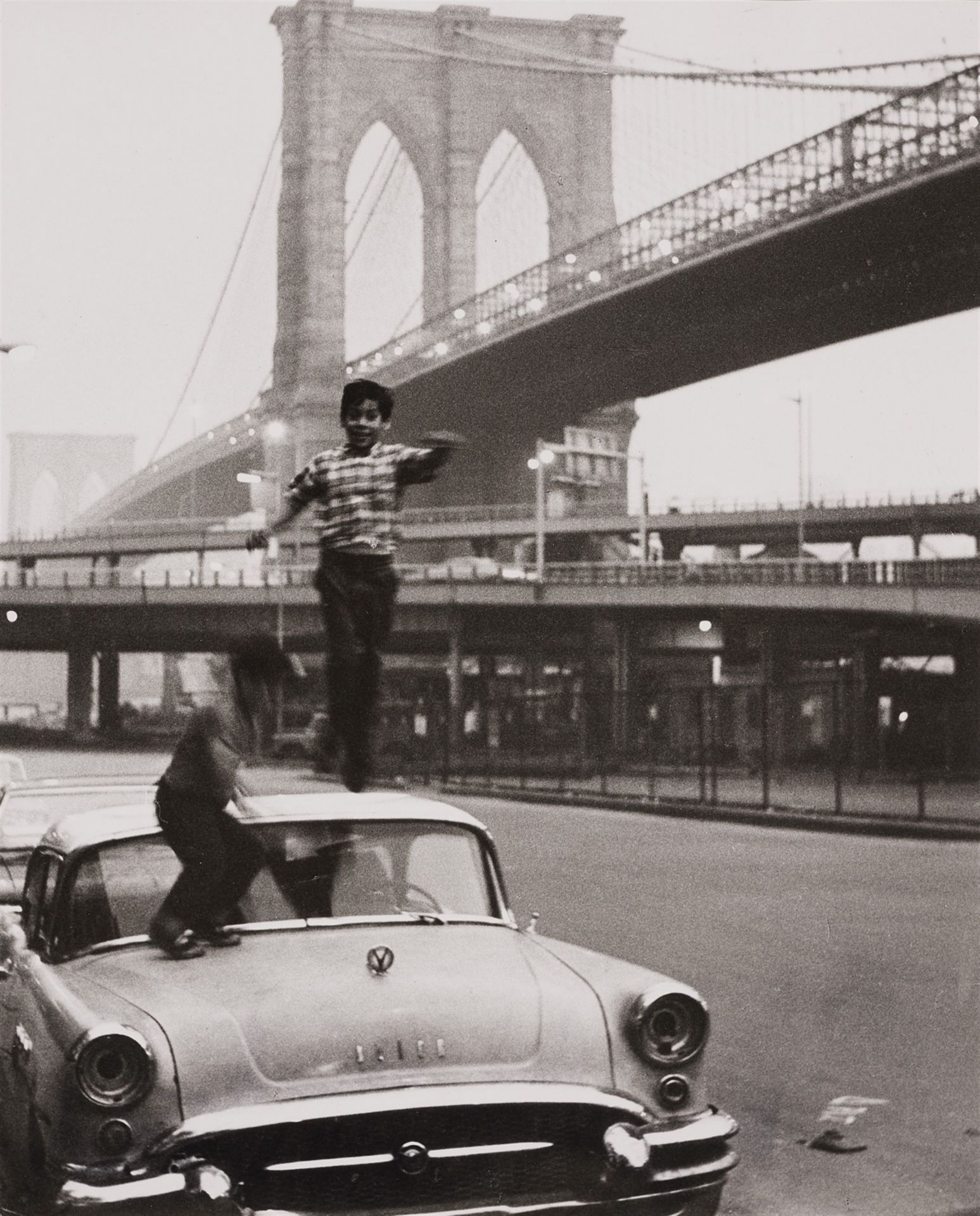 Hannes Kilian, Am East River unter der Brooklyn Bridge, New York City