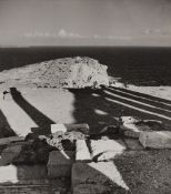 Herbert List, Schatten der Säulen des Poseidontempels, Kap Sounion