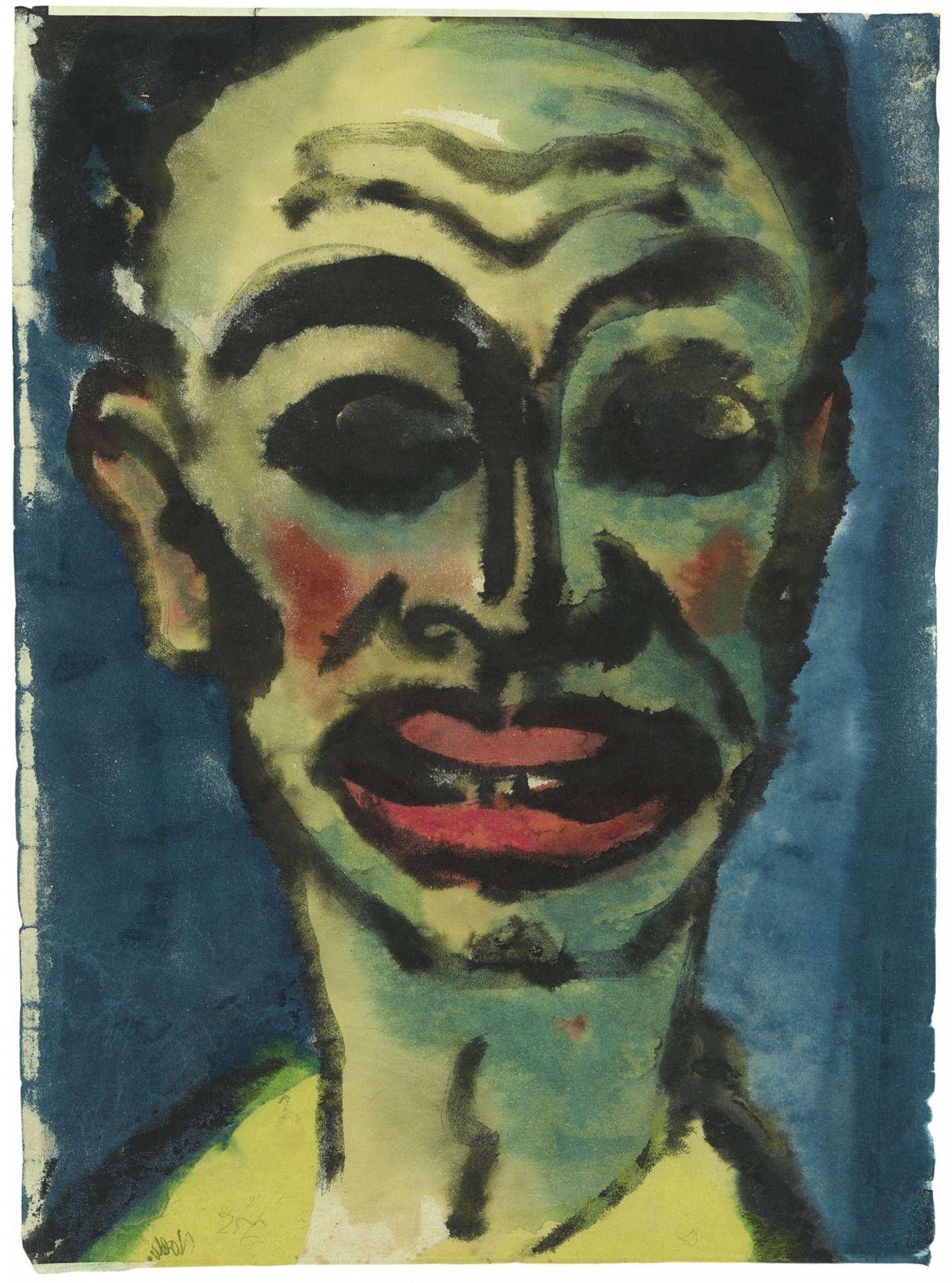 Emil Nolde, Männerkopf - Image 2 of 2