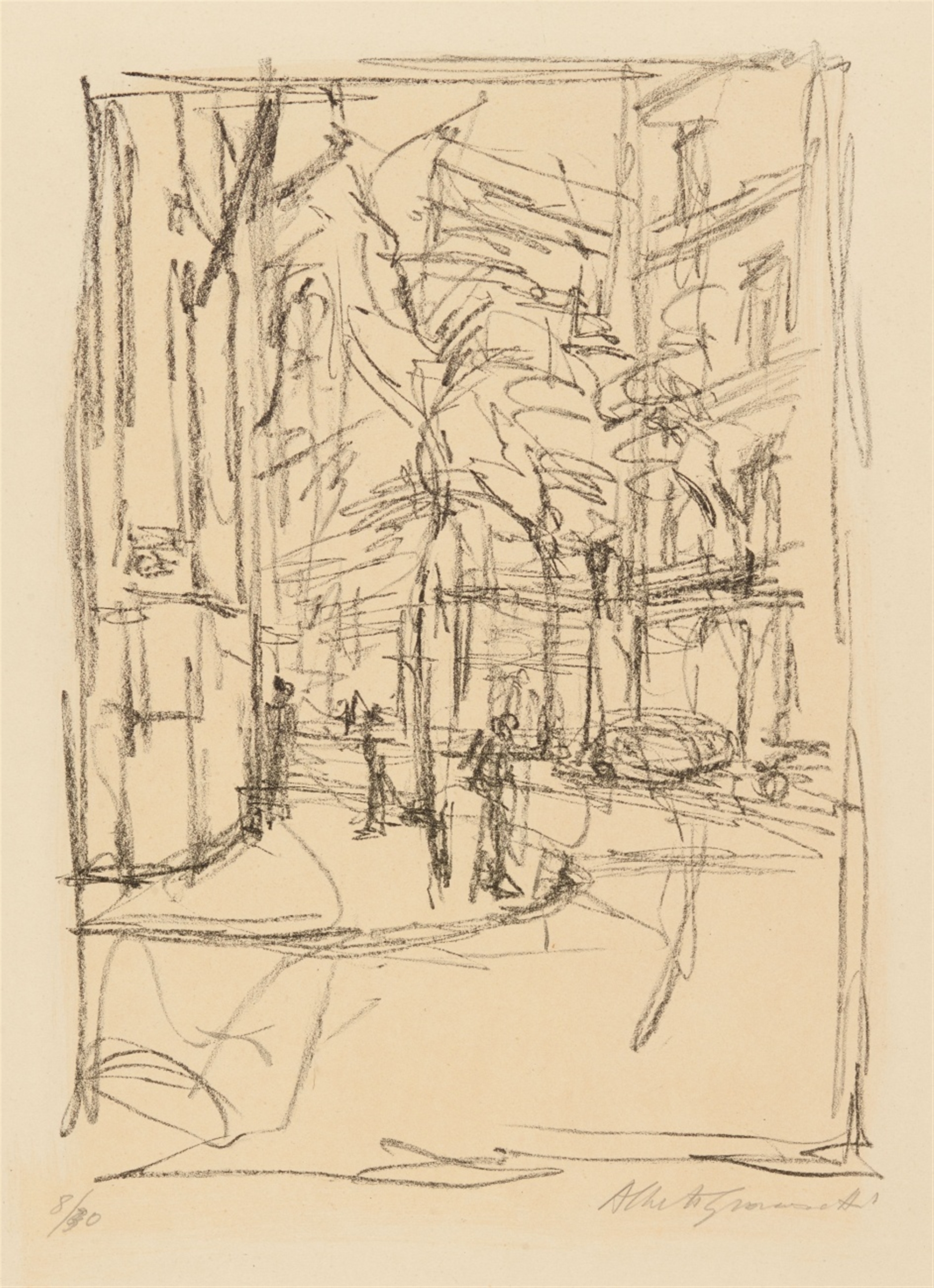 Alberto Giacometti, Rue d'Alésia