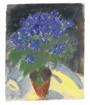 Erich Heckel, Blaue Blüten