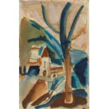 Georges Rouault, Paysage au grand arbre