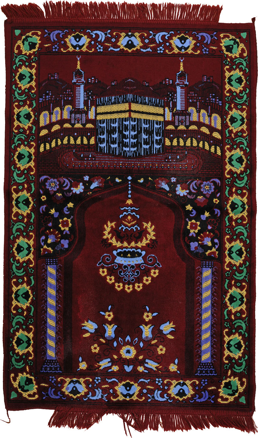 Wool Muslim prayer rug