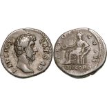 Aelius (136-138 AD), AR Denarius (3.1 g) struck 137 AD, Rome