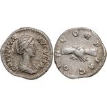 Crispina (178-192AD), AR Denarius (2,3g), Rome