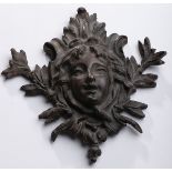 Part of bronze door knocker