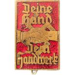 Deine Hand Dein Handwerk Badge