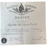 Premilitary Training Badge Awarding Document